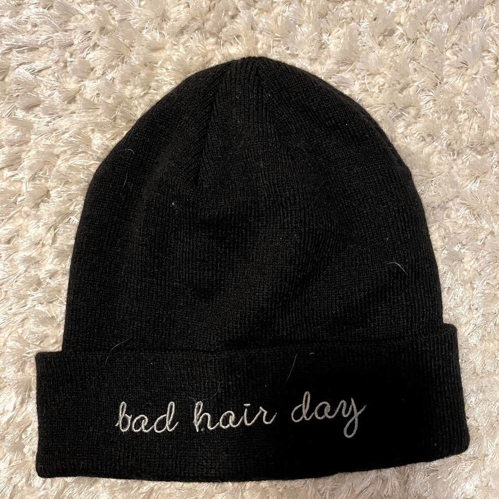 Black beanie